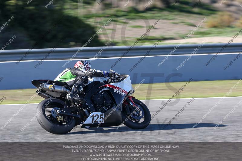 14 to 16th november 2015;Jerez;event digital images;motorbikes;no limits;peter wileman photography;trackday;trackday digital images