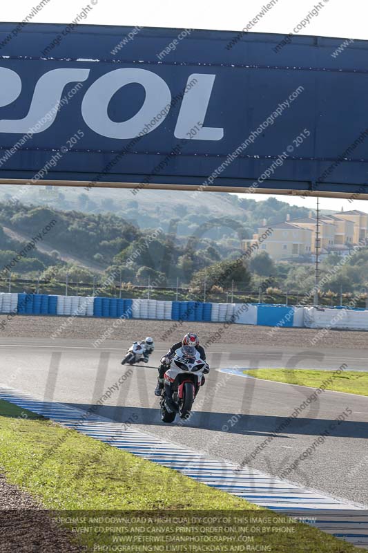 14 to 16th november 2015;Jerez;event digital images;motorbikes;no limits;peter wileman photography;trackday;trackday digital images