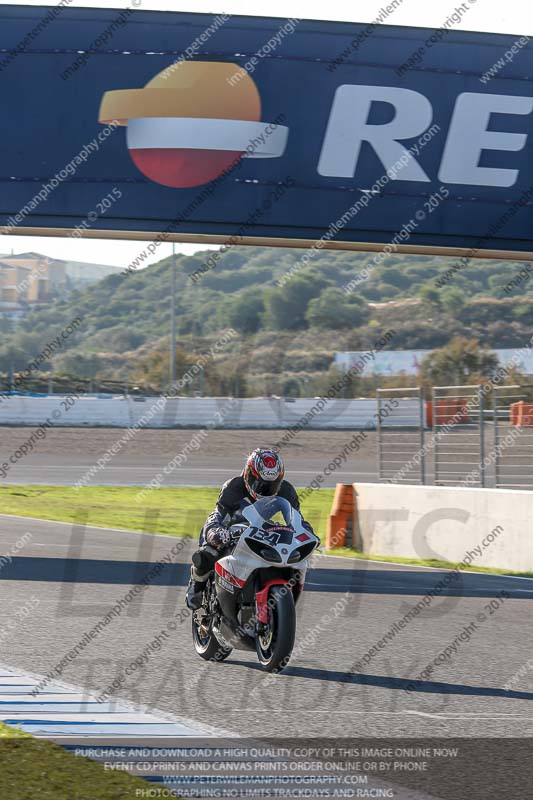 14 to 16th november 2015;Jerez;event digital images;motorbikes;no limits;peter wileman photography;trackday;trackday digital images