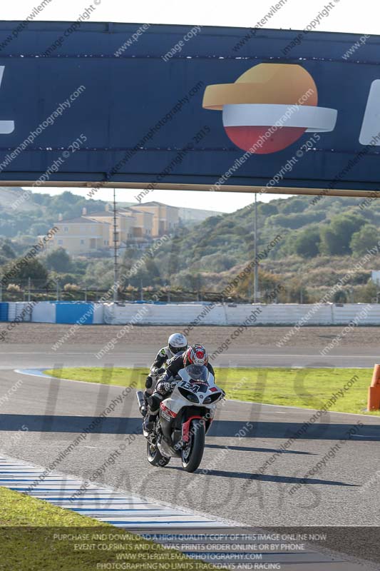 14 to 16th november 2015;Jerez;event digital images;motorbikes;no limits;peter wileman photography;trackday;trackday digital images