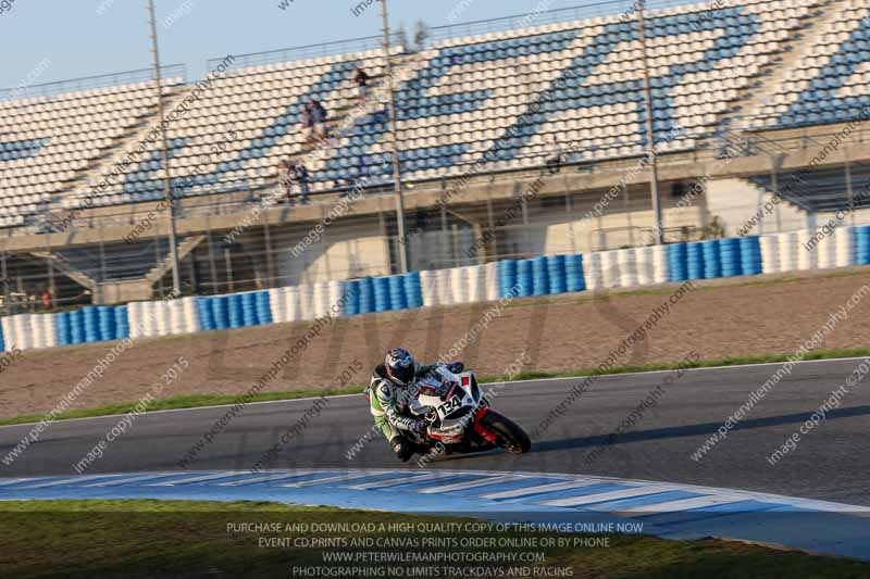 14 to 16th november 2015;Jerez;event digital images;motorbikes;no limits;peter wileman photography;trackday;trackday digital images