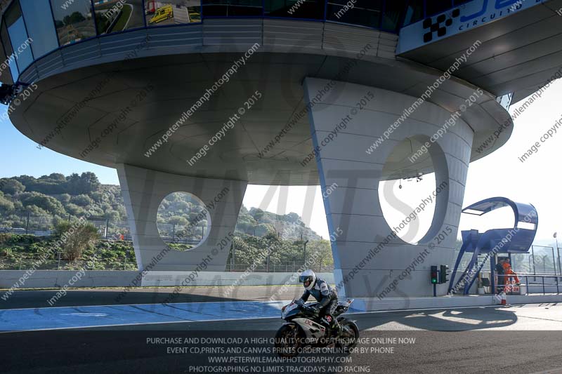 14 to 16th november 2015;Jerez;event digital images;motorbikes;no limits;peter wileman photography;trackday;trackday digital images