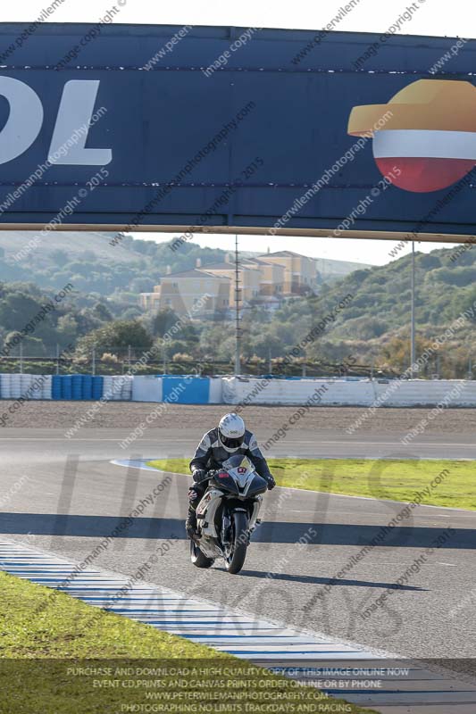 14 to 16th november 2015;Jerez;event digital images;motorbikes;no limits;peter wileman photography;trackday;trackday digital images