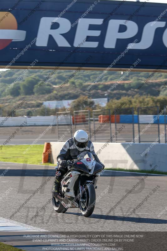 14 to 16th november 2015;Jerez;event digital images;motorbikes;no limits;peter wileman photography;trackday;trackday digital images