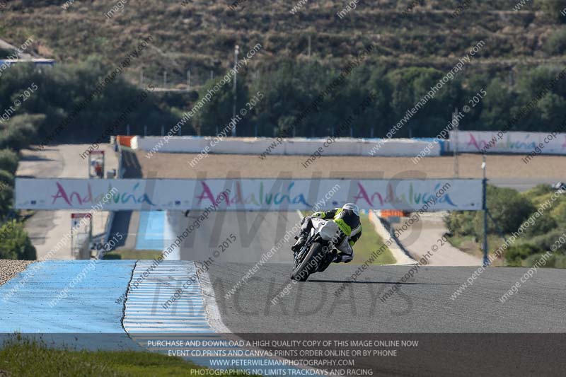 14 to 16th november 2015;Jerez;event digital images;motorbikes;no limits;peter wileman photography;trackday;trackday digital images