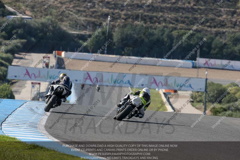 14 to 16th november 2015;Jerez;event digital images;motorbikes;no limits;peter wileman photography;trackday;trackday digital images