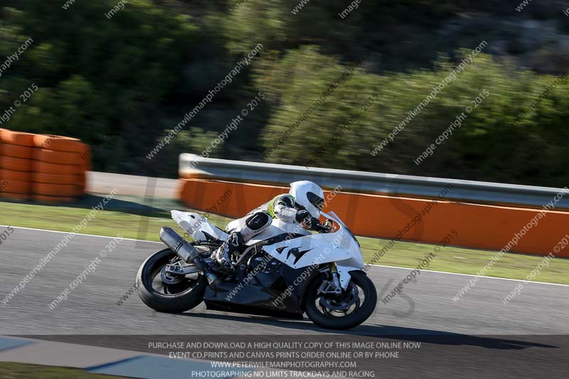 14 to 16th november 2015;Jerez;event digital images;motorbikes;no limits;peter wileman photography;trackday;trackday digital images