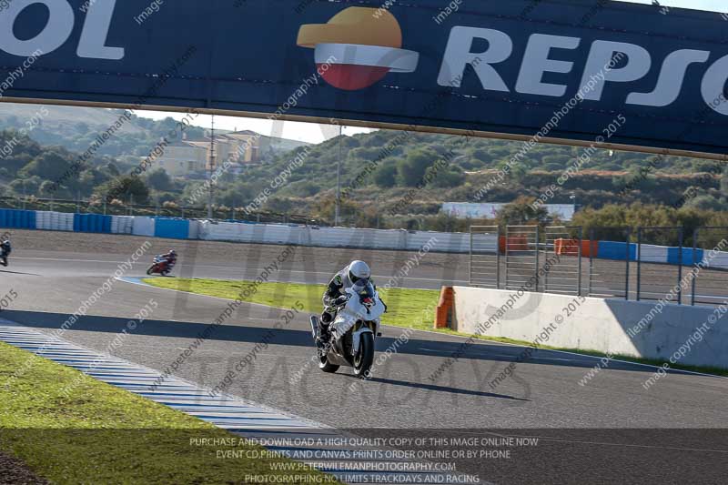 14 to 16th november 2015;Jerez;event digital images;motorbikes;no limits;peter wileman photography;trackday;trackday digital images