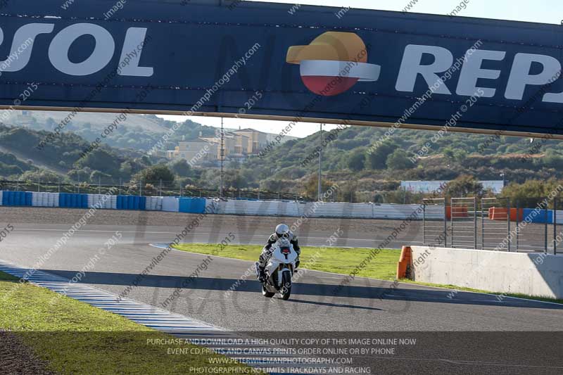 14 to 16th november 2015;Jerez;event digital images;motorbikes;no limits;peter wileman photography;trackday;trackday digital images