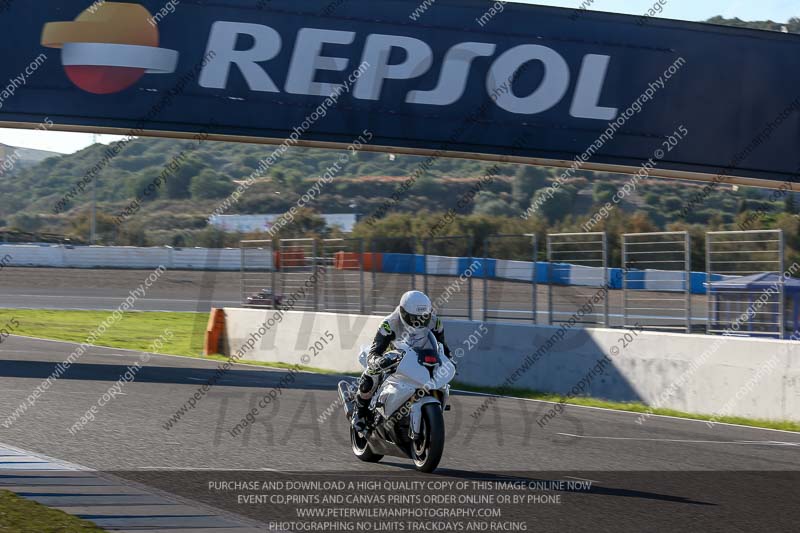 14 to 16th november 2015;Jerez;event digital images;motorbikes;no limits;peter wileman photography;trackday;trackday digital images