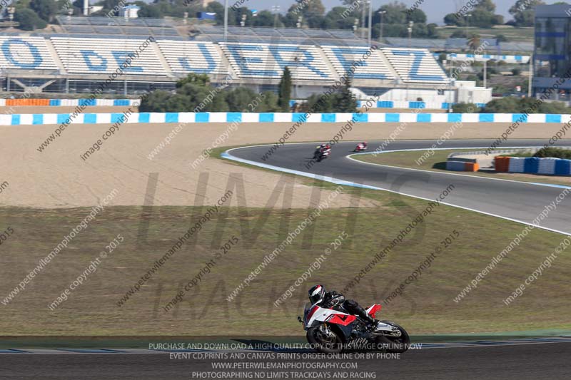 14 to 16th november 2015;Jerez;event digital images;motorbikes;no limits;peter wileman photography;trackday;trackday digital images