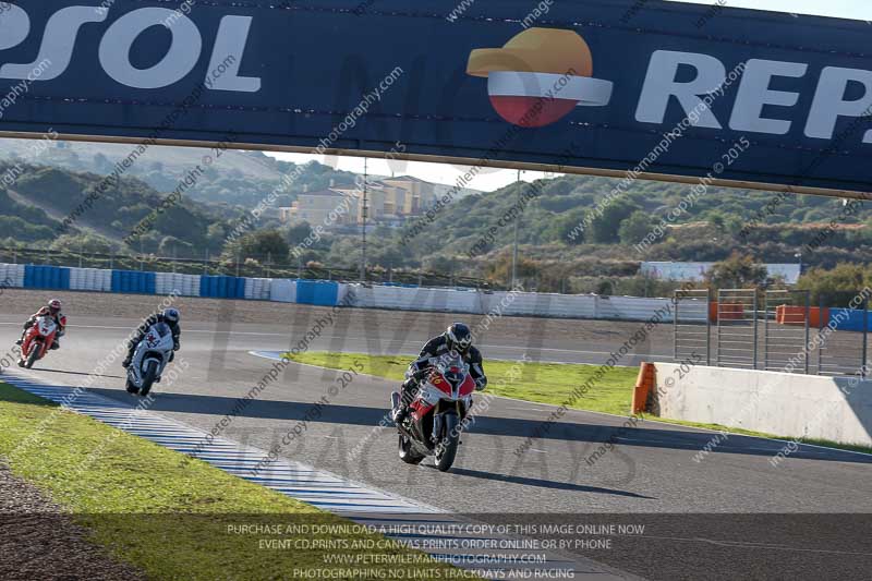 14 to 16th november 2015;Jerez;event digital images;motorbikes;no limits;peter wileman photography;trackday;trackday digital images