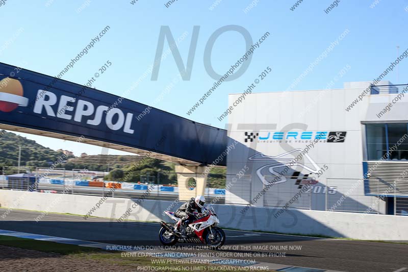 14 to 16th november 2015;Jerez;event digital images;motorbikes;no limits;peter wileman photography;trackday;trackday digital images