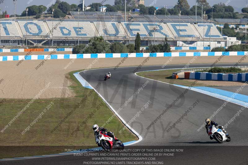 14 to 16th november 2015;Jerez;event digital images;motorbikes;no limits;peter wileman photography;trackday;trackday digital images