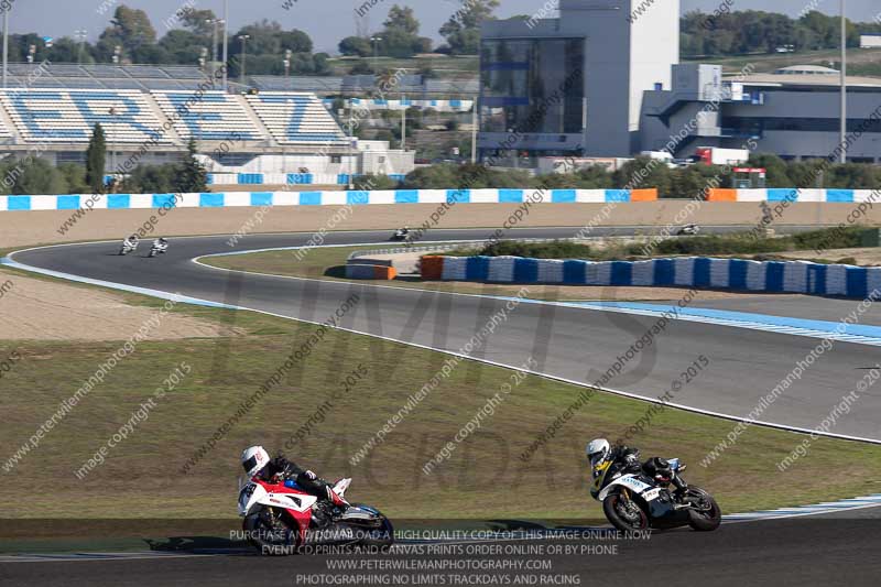 14 to 16th november 2015;Jerez;event digital images;motorbikes;no limits;peter wileman photography;trackday;trackday digital images