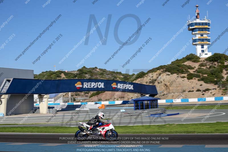 14 to 16th november 2015;Jerez;event digital images;motorbikes;no limits;peter wileman photography;trackday;trackday digital images