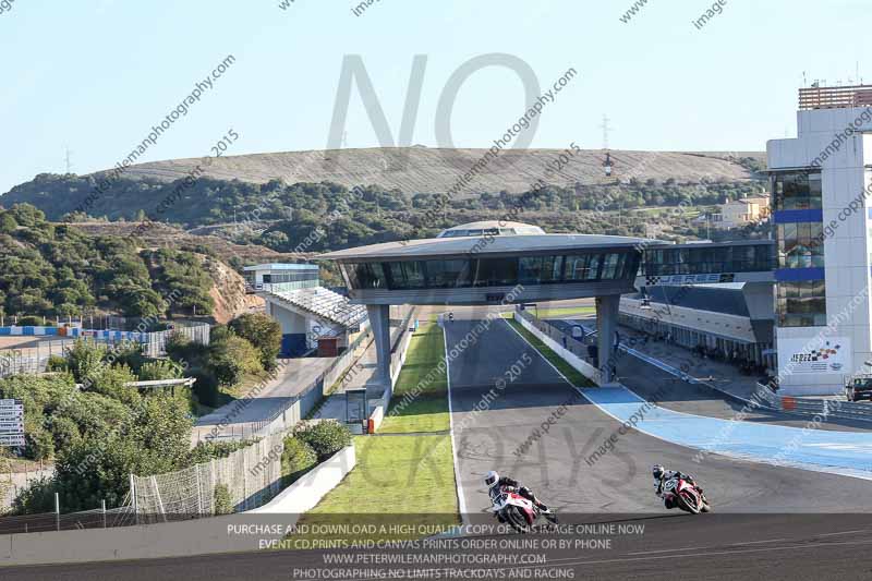 14 to 16th november 2015;Jerez;event digital images;motorbikes;no limits;peter wileman photography;trackday;trackday digital images