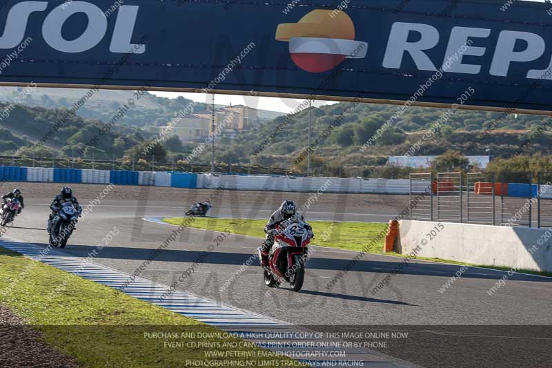 14 to 16th november 2015;Jerez;event digital images;motorbikes;no limits;peter wileman photography;trackday;trackday digital images