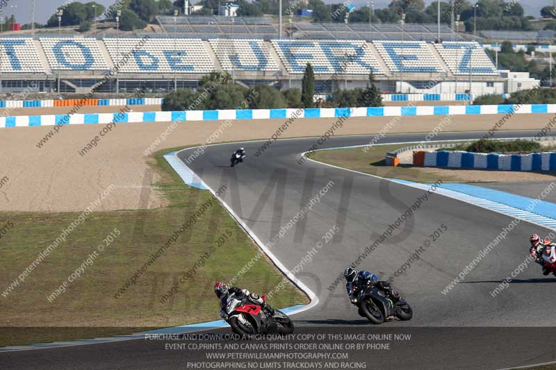 14 to 16th november 2015;Jerez;event digital images;motorbikes;no limits;peter wileman photography;trackday;trackday digital images