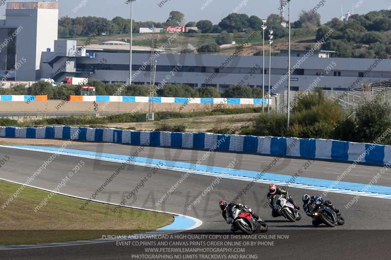 14 to 16th november 2015;Jerez;event digital images;motorbikes;no limits;peter wileman photography;trackday;trackday digital images