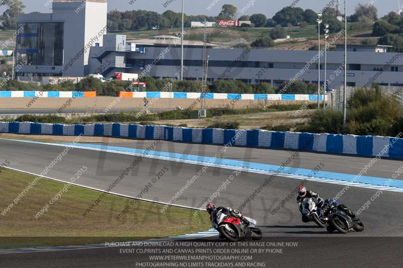 14 to 16th november 2015;Jerez;event digital images;motorbikes;no limits;peter wileman photography;trackday;trackday digital images