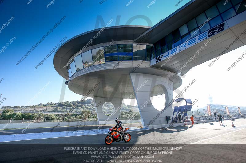 14 to 16th november 2015;Jerez;event digital images;motorbikes;no limits;peter wileman photography;trackday;trackday digital images