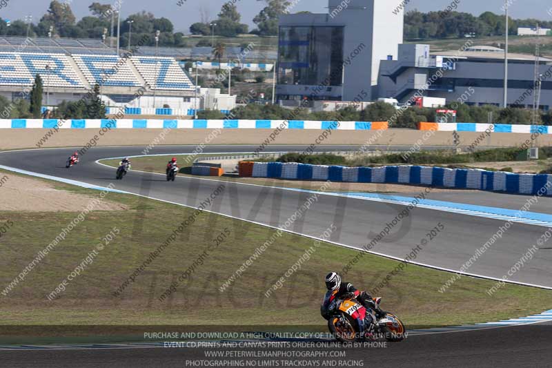 14 to 16th november 2015;Jerez;event digital images;motorbikes;no limits;peter wileman photography;trackday;trackday digital images