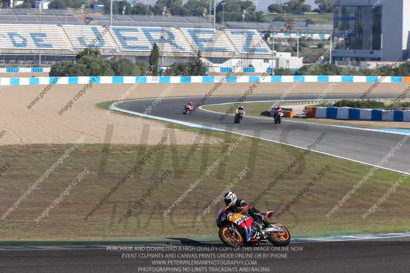 14 to 16th november 2015;Jerez;event digital images;motorbikes;no limits;peter wileman photography;trackday;trackday digital images