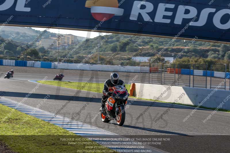 14 to 16th november 2015;Jerez;event digital images;motorbikes;no limits;peter wileman photography;trackday;trackday digital images