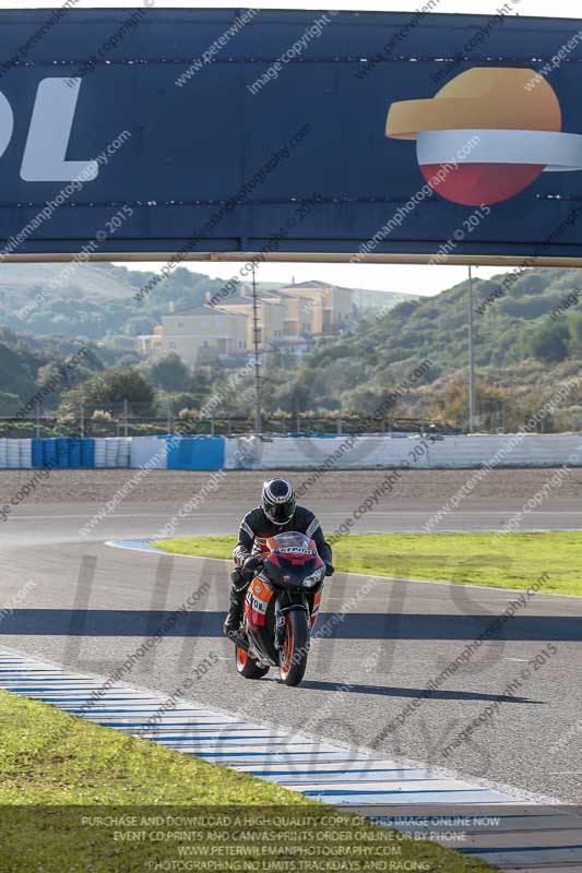 14 to 16th november 2015;Jerez;event digital images;motorbikes;no limits;peter wileman photography;trackday;trackday digital images