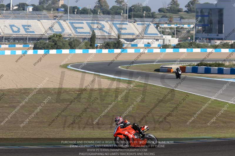 14 to 16th november 2015;Jerez;event digital images;motorbikes;no limits;peter wileman photography;trackday;trackday digital images