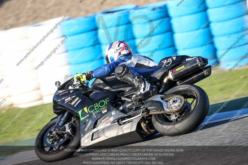 14 to 16th november 2015;Jerez;event digital images;motorbikes;no limits;peter wileman photography;trackday;trackday digital images