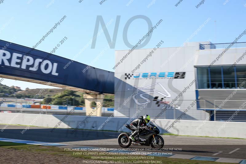 14 to 16th november 2015;Jerez;event digital images;motorbikes;no limits;peter wileman photography;trackday;trackday digital images