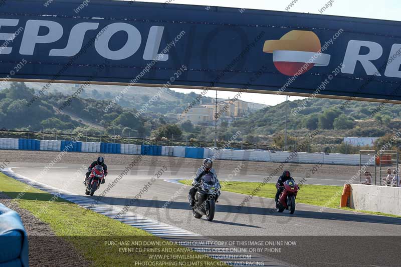 14 to 16th november 2015;Jerez;event digital images;motorbikes;no limits;peter wileman photography;trackday;trackday digital images