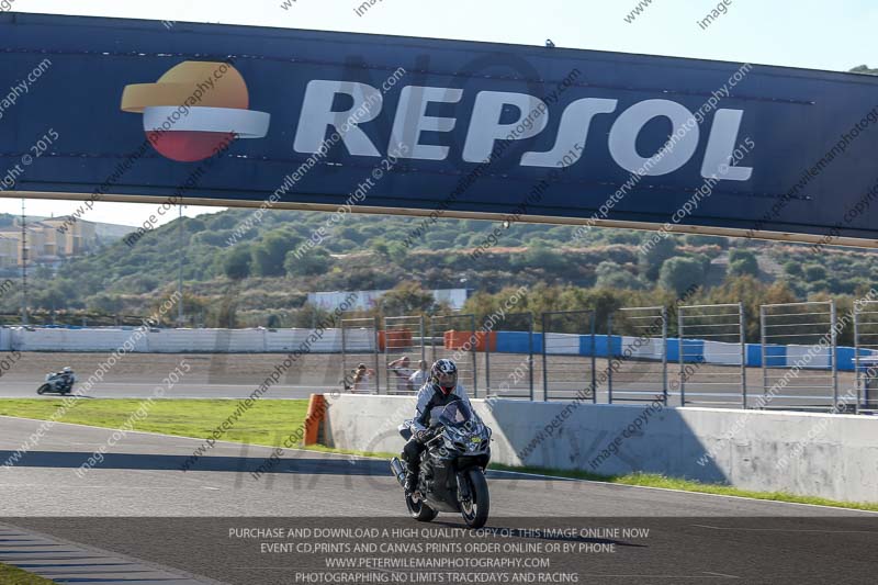 14 to 16th november 2015;Jerez;event digital images;motorbikes;no limits;peter wileman photography;trackday;trackday digital images