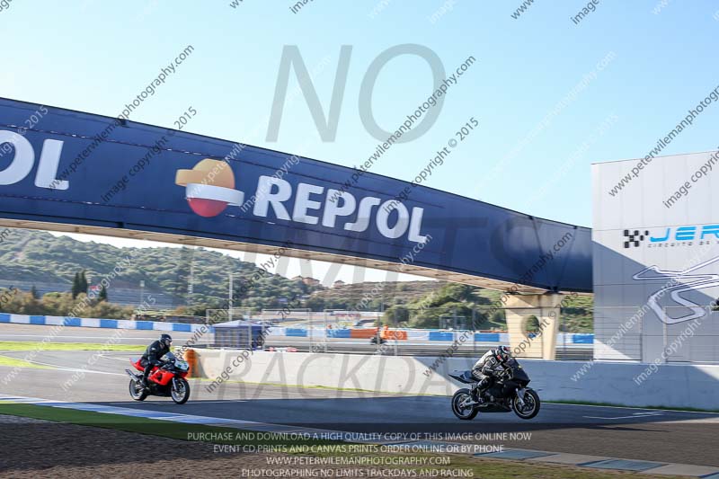 14 to 16th november 2015;Jerez;event digital images;motorbikes;no limits;peter wileman photography;trackday;trackday digital images