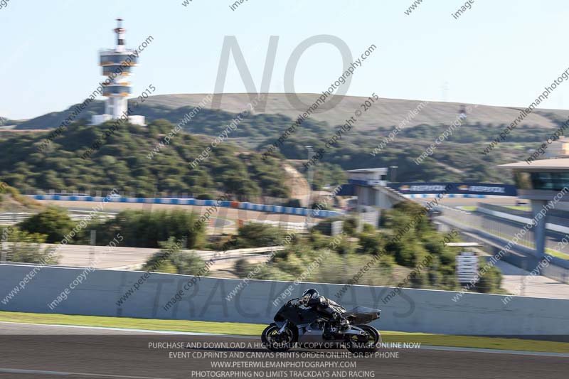 14 to 16th november 2015;Jerez;event digital images;motorbikes;no limits;peter wileman photography;trackday;trackday digital images