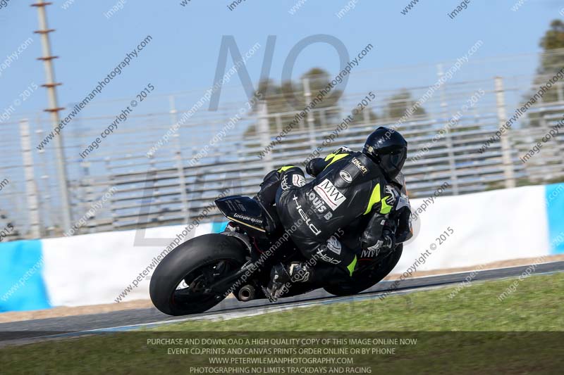 14 to 16th november 2015;Jerez;event digital images;motorbikes;no limits;peter wileman photography;trackday;trackday digital images