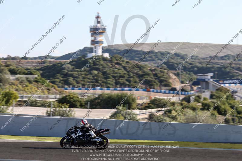 14 to 16th november 2015;Jerez;event digital images;motorbikes;no limits;peter wileman photography;trackday;trackday digital images