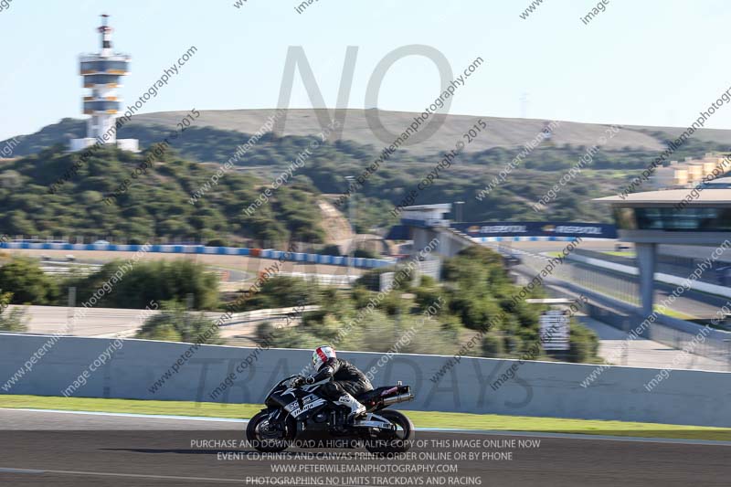 14 to 16th november 2015;Jerez;event digital images;motorbikes;no limits;peter wileman photography;trackday;trackday digital images