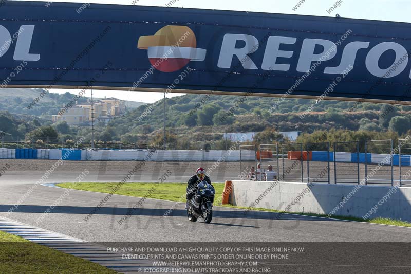 14 to 16th november 2015;Jerez;event digital images;motorbikes;no limits;peter wileman photography;trackday;trackday digital images