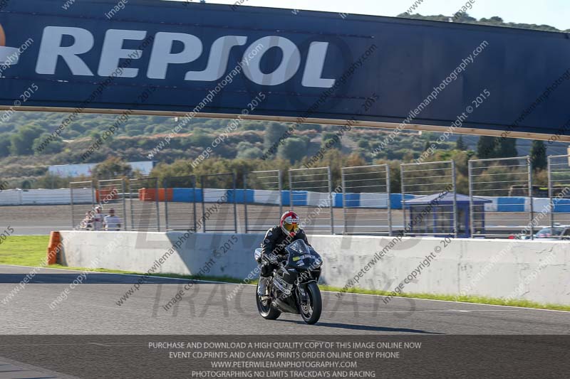 14 to 16th november 2015;Jerez;event digital images;motorbikes;no limits;peter wileman photography;trackday;trackday digital images