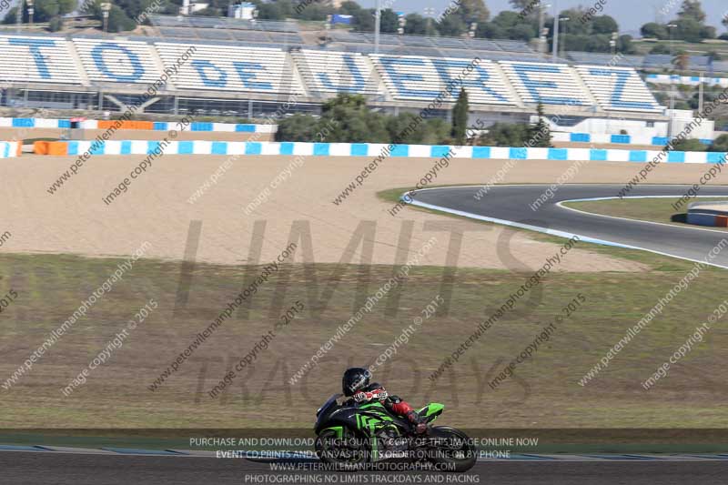 14 to 16th november 2015;Jerez;event digital images;motorbikes;no limits;peter wileman photography;trackday;trackday digital images