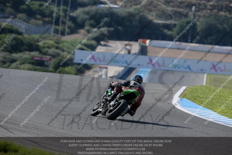 14 to 16th november 2015;Jerez;event digital images;motorbikes;no limits;peter wileman photography;trackday;trackday digital images