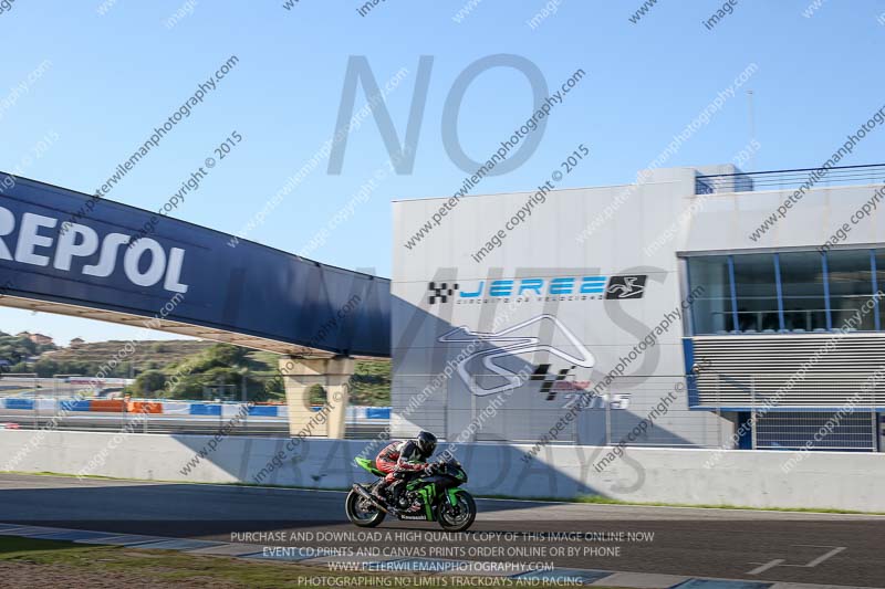 14 to 16th november 2015;Jerez;event digital images;motorbikes;no limits;peter wileman photography;trackday;trackday digital images