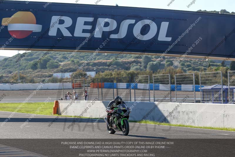 14 to 16th november 2015;Jerez;event digital images;motorbikes;no limits;peter wileman photography;trackday;trackday digital images