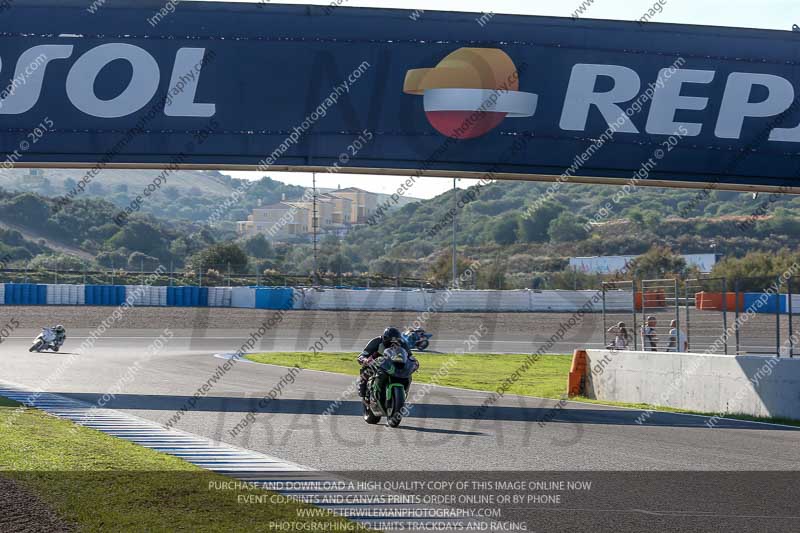 14 to 16th november 2015;Jerez;event digital images;motorbikes;no limits;peter wileman photography;trackday;trackday digital images