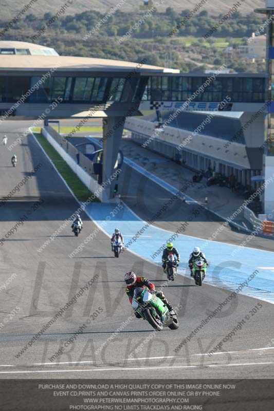 14 to 16th november 2015;Jerez;event digital images;motorbikes;no limits;peter wileman photography;trackday;trackday digital images