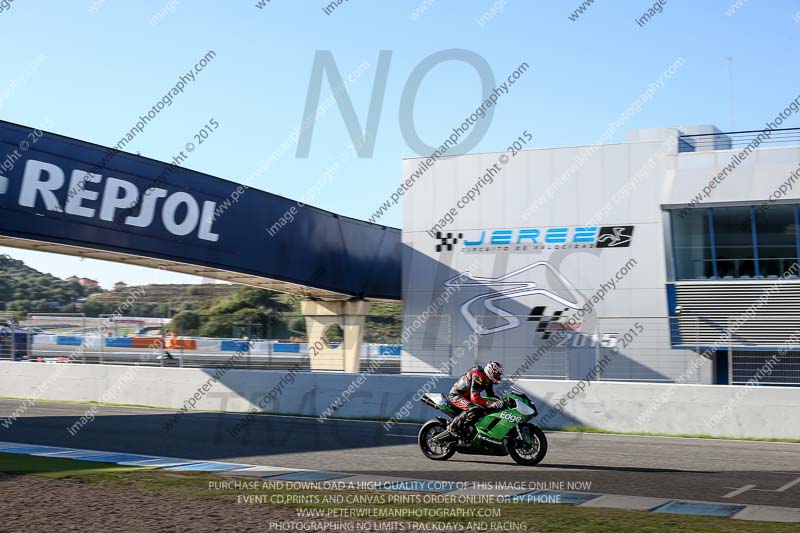 14 to 16th november 2015;Jerez;event digital images;motorbikes;no limits;peter wileman photography;trackday;trackday digital images