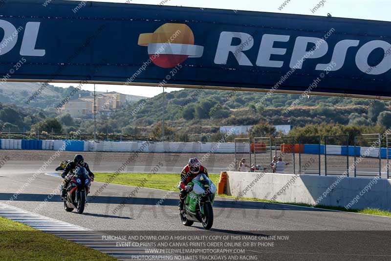 14 to 16th november 2015;Jerez;event digital images;motorbikes;no limits;peter wileman photography;trackday;trackday digital images